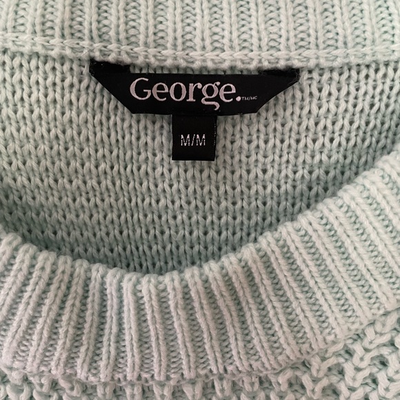 George // Light Blue Knit Sweater - Picture 3 of 3